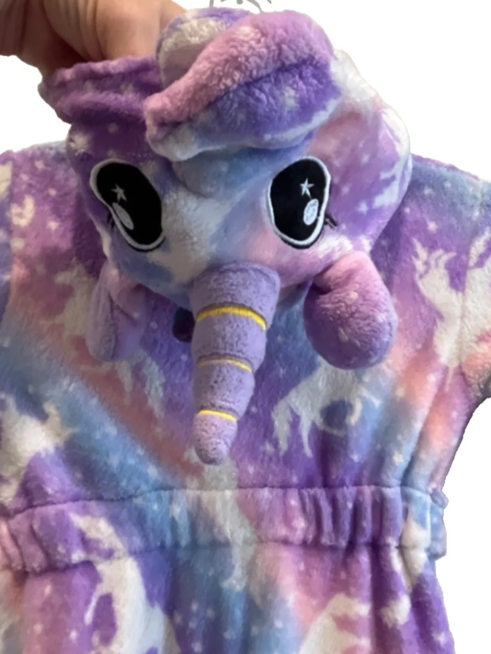 Doctor Unicorn Toddler Girl Soft Plush Bathrobe Size 3T-4T
